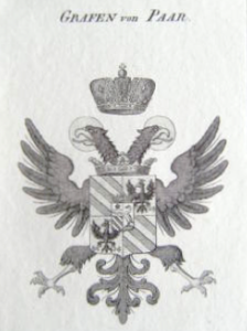 Wappen des Grafen von Paar