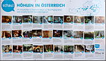 Übersichtskarte der Schauhöhlen in Österreich