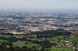 Blick von der Dambergwarte in Sankt Ulrich