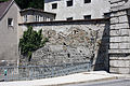 Erhaltener Teil der Stadtmauer beim Neutor