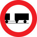 7b: Fahrverbot für Lastkraftfahrzeuge mit Anhänger