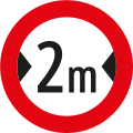 9a: Fahrverbot für über ... Meter breite Fahrzeuge