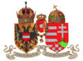 Kleines Wappen von Österreich-Ungarn (1916)