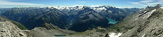Panorama Zillertaler Alpen – Hauptkamm