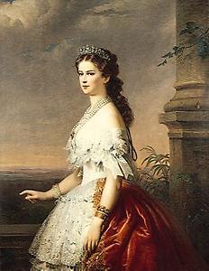 Elisabeth Kaiserin von Österreich. Zeitgen. Gemälde., © Presseamt der NÖ Landesregierung, Wien (heute: NÖ Landespressedienst, St. Pölten), für AEIOU