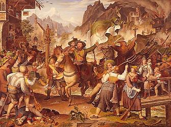 Gemälde Tiroler Freiheitskampf