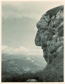 Felsformation in den österreichischen Alpen