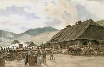 Kupferhütte bei Slovenka in der Zips
