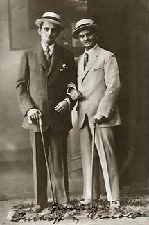 Fritz Imfoff und Ernst Arnold