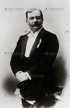 Carl Michael Ziehrer (1843-1922), österreichischer Komponist. Um 1910.
