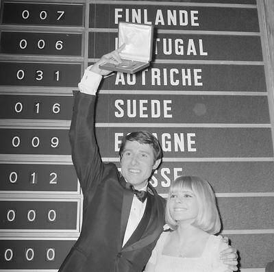 Udo Jürgens gewinnt den Eurovision Song Contest am 6. März 1966