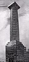 Chicago Tribune Tower Entwurf
