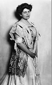 Alma Mahler-Werfel. Foto, 1909, © Bildarchiv der ÖNB, Wien, für AEIOU