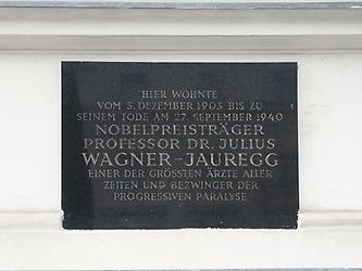 Wagner-Jauregg, Wohnhaus Landesgerichtsstr. 18, 1080
