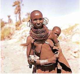 Samburu-Frau aus dem Süd-Sudan