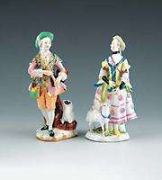 Figuren aus der Wiener Porzellanmanufaktur Augarten