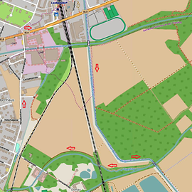 .Karte Kanalspaziergang Leobersdorf
