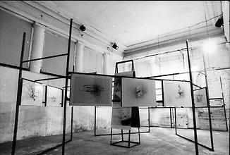 Ausstellung 'projekt graphikon' im Palais Clam Gallas, Wien 1985