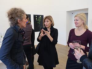 Von links: Michaela Bruckmüller, Mirjana Peitler-Selakov (GISAlab) und Ursula Glaeser (Kulturbüro Stainz) – (Foto: Martin Krusche)