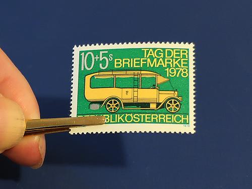 Das erste solide Flottenfahrzeug Österreichs, der Postbus ET 13 – (Foto: Martin Krusche)