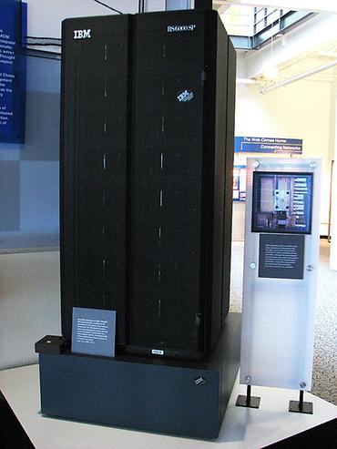 Der IBM rs6000 SP, den es als „Deep Blue“ gab. (Foto: Christina Xu, CC BY 2.0)