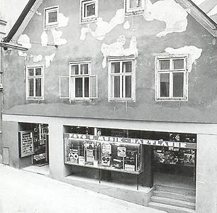 Das Hartlauer Stammhaus Pfarrgasse 6 in Steyr (1971)
