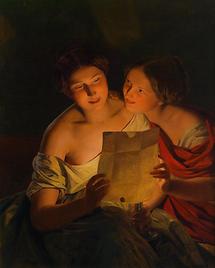Der Liebesbrief, 1849