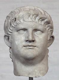 Nero. Kopf von einer über zwei Meter und 40 Zentimeter hohen Statue, nach 64
