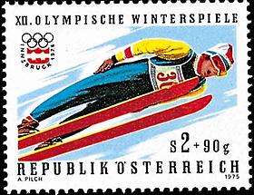 Olympische Winterspiele - Schispringer