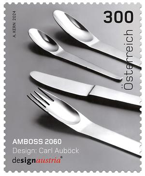 Briefmarke, Amboss – Besteck 2060