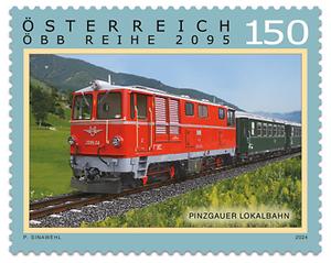 Briefmarke, Pinzgauer Lokalbahn