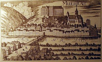 Murau 1681 von Georg Matthäus Vischer