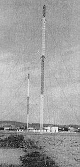 Der Sender St. Peter ging 1929 in Betrieb