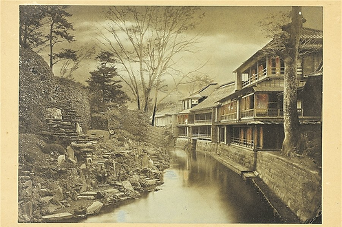 Japanisches Wohnen um 1870