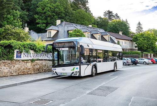 Erst Anfang Juni haben die Wiener Linien einen Wasserstoff-Bus getestet. 400 Kilometer fuhr der Bus mit einer Tankladung