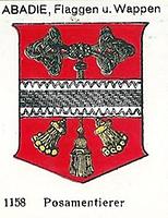 Wappen: Posamentierer