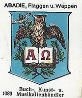Wappen: Buch-, Kunst-, Musikalienhändler