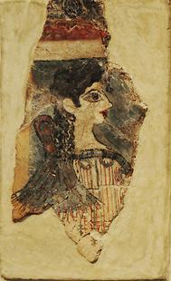 Die Pariserin, gefunden in Knossos