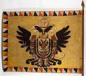 Fahne des Kaisertums Österreich 1804 - 1806
