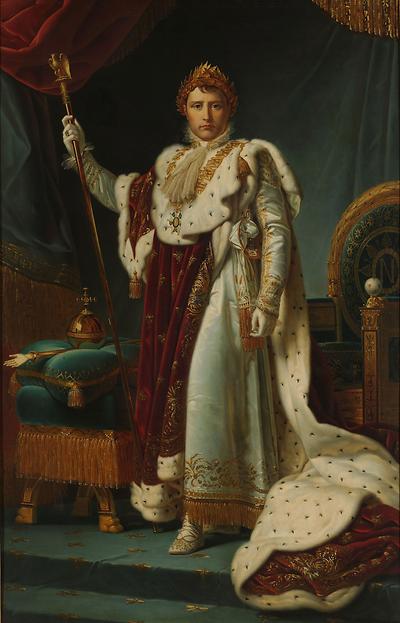 Kaiser der Franzosen: Napoleon I. (Gemälde von François Pascal Simon)., Foto: www.rijksmuseum.nl . Aus: Wikicommons 