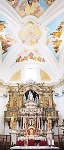 Aus der Barockzeit: Abteikirche in Moggio Udinese