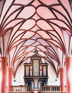 Orgel in der Stadthauptpfarrkirche St. Jakob in Villach