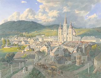 Mariazell, Ansicht 1833