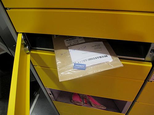 Das automatisierte Postfach – (Foto: Martin Krusche)