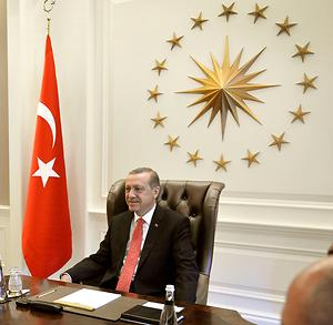 Die Provokationen gegen europäische Interessen werde die Türkei (im Bild Staatspräsident Recep Tayyip Erdogan) mit hoher Wahrscheinlichkeit fortsetzen