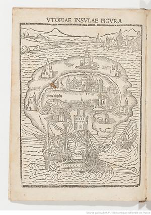 'Utopia' von Thomas Morus begründete 1516 eine neue Literaturgattung.