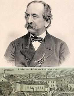 A. M. Pollak und seine Wiener Fabrik (um 1870)