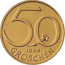 50 Groschen 1959 - 2001