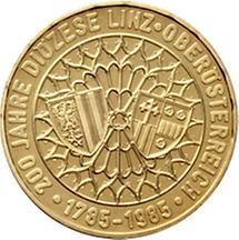 20 Schilling - 200 Jahre Diözese Linz (1985)