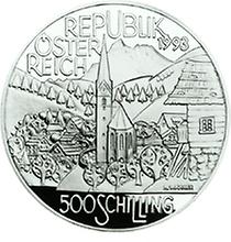 500 Schilling - Alpenregion (1993)